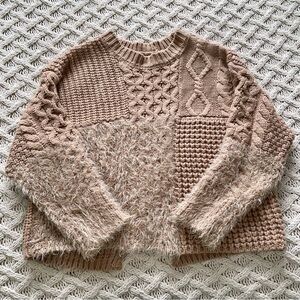 Emoda Multi-Knit Style Sweater